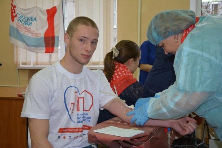 В Калининграде стартовал «Городской молодежный день донора»