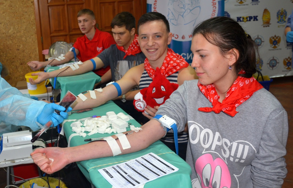 Акция в Калининградском морском рыбопромышленном колледже