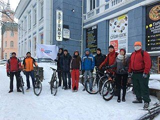 Велосипедисты Карелии сдали кровь