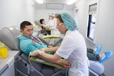 В Кемеровской области начал работать передвижной комплекс областного Центра крови