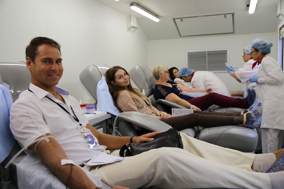 Сотрудники международного аэропорта Хабаровска стали донорами 