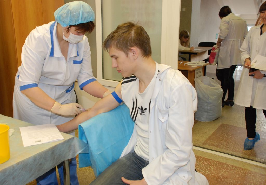 В Кировской государственной медицинской академии  прошел второй День потенциального донора