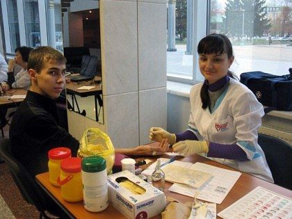 В Екатеринбурге за неделю кровь сдали 1287 человек