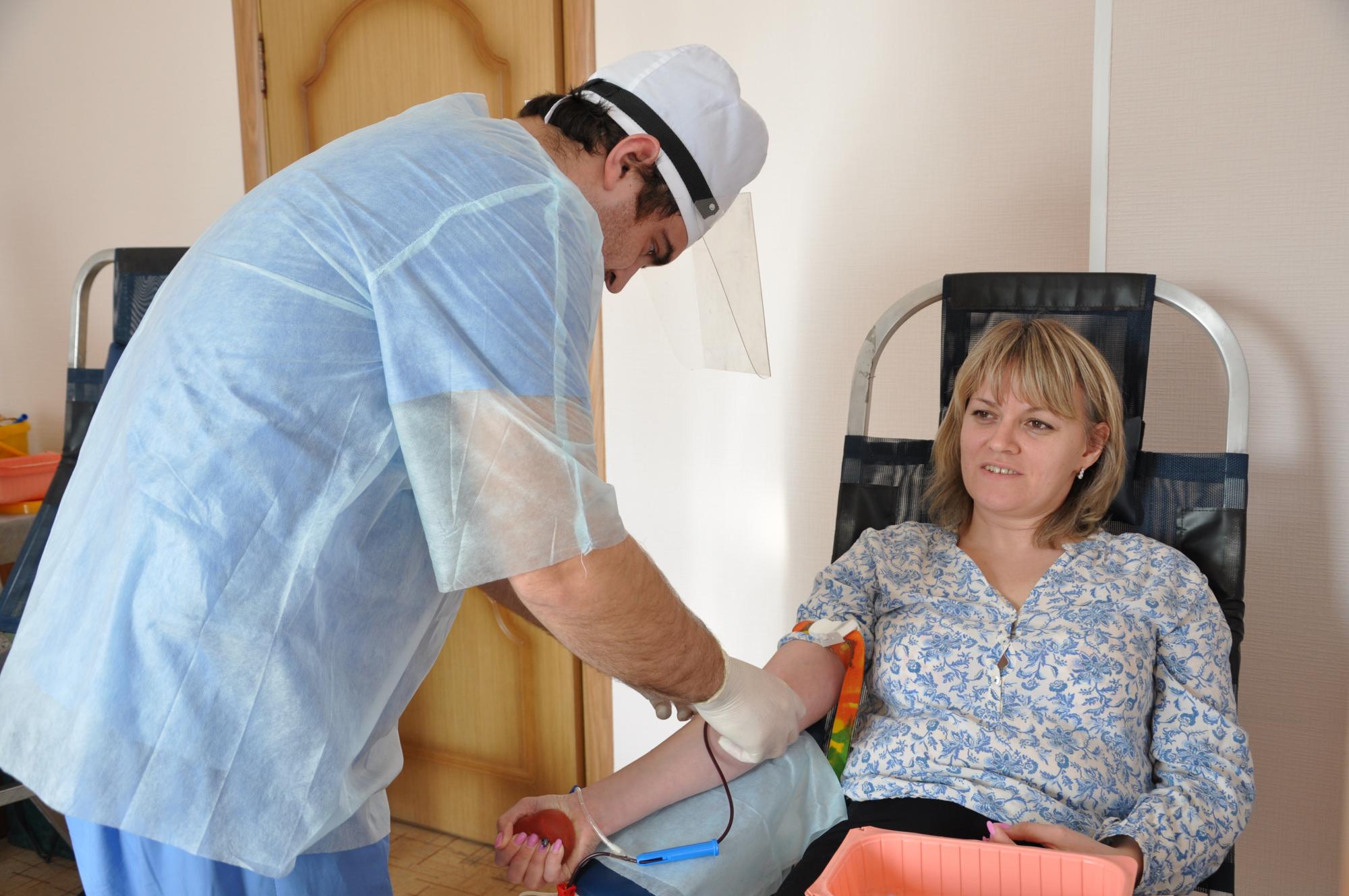 В Красноярском онкодиспансере прошла донорская акция