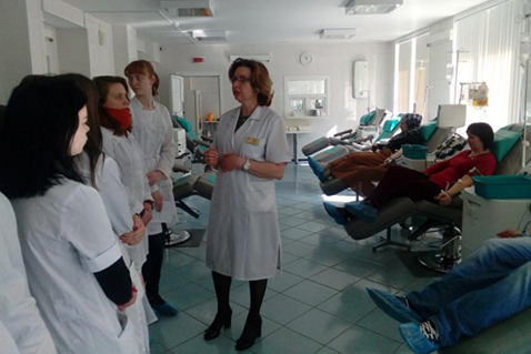 День открытых дверей в Красноярском центре крови