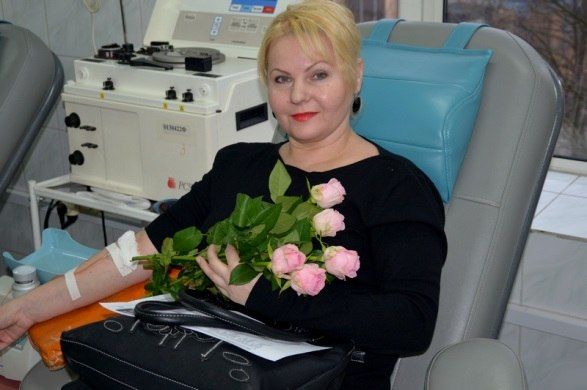 Females of Kaliningrad participated in the donor action called “Lady-donor” 