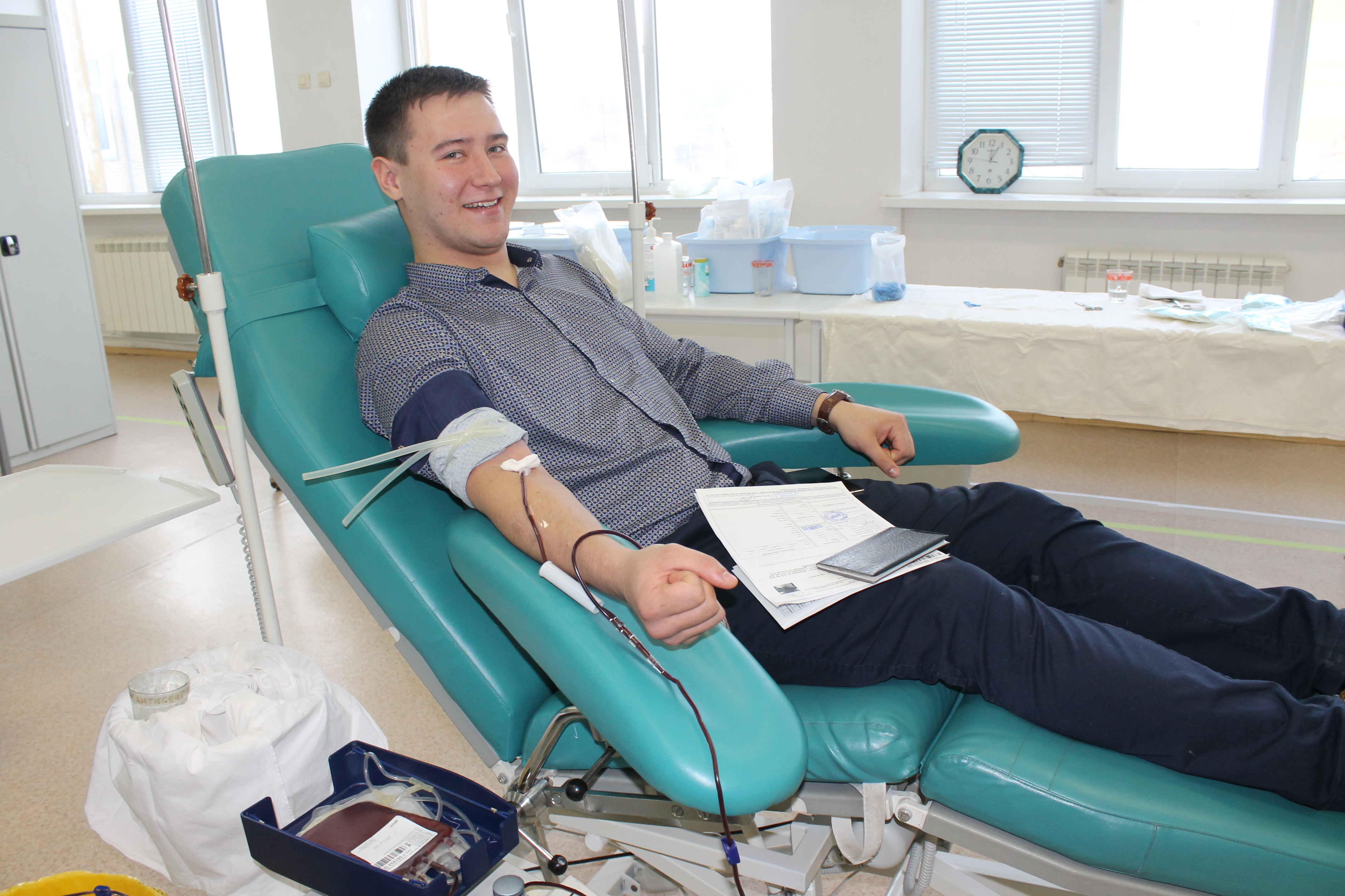 Миасцев приглашают сдать кровь в рамках «праздничной недели»