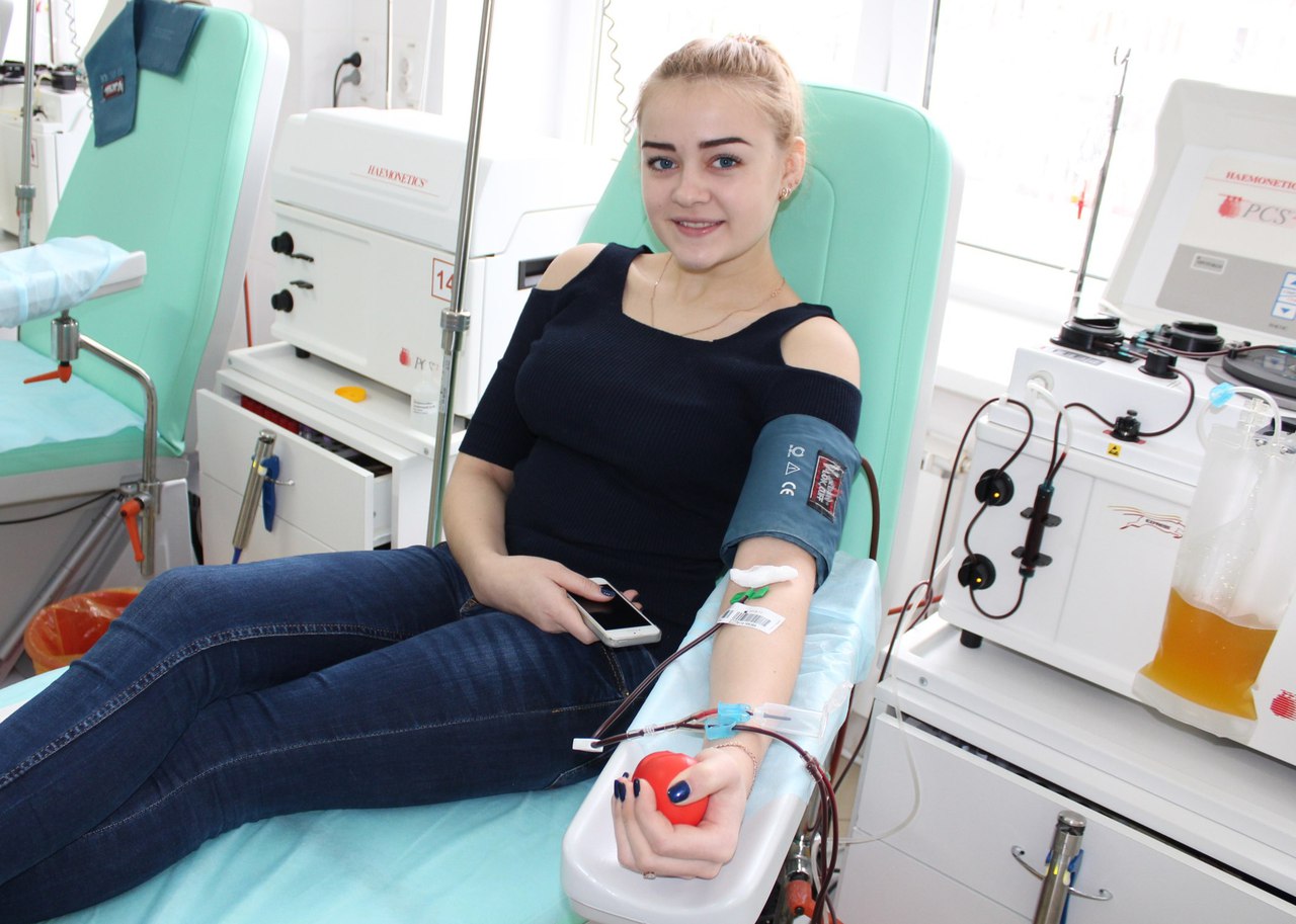 В Мордовии студенты-первокурсники стали донорами