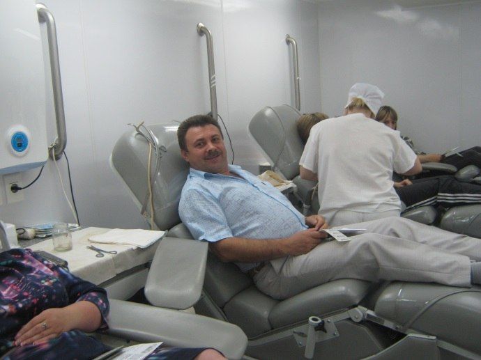 Сотрудники Тамбовской областной администрации стали донорами крови