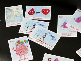 Little patients say "Thank you" to donors 