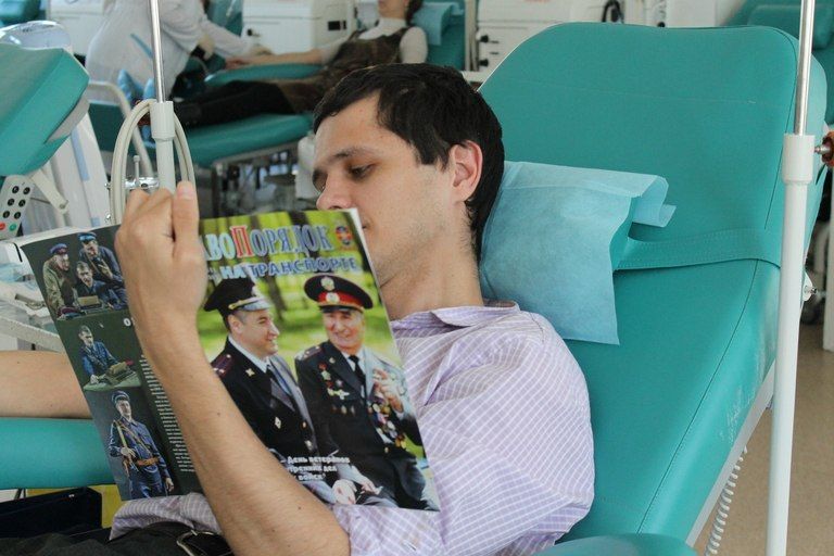 К Национальному дню донора южноуральцы сдали 830 литров крови