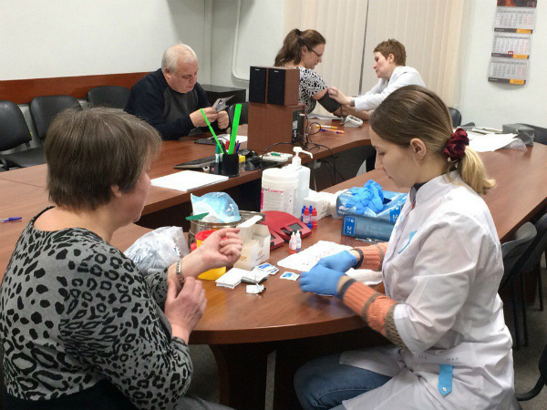 Корпоративный день Донора в «Ленстройтресте»