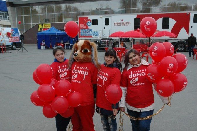 Донорская акция «Супергероем может стать каждый» прошла в поселке Новосинеглазово