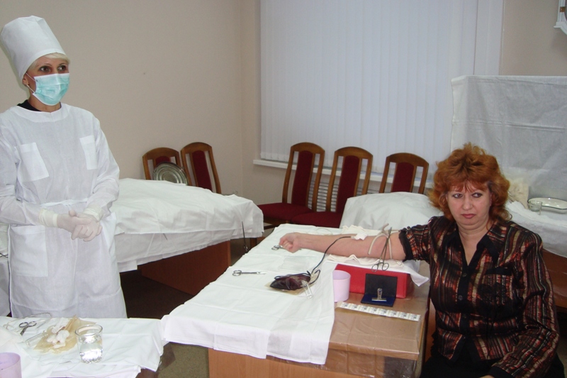 Жители Нижнего Новгорода во Всемирный день донора могли узнать свою группу крови