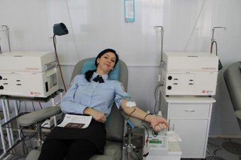 В Пензе состоялась акция «Донор в погонах»