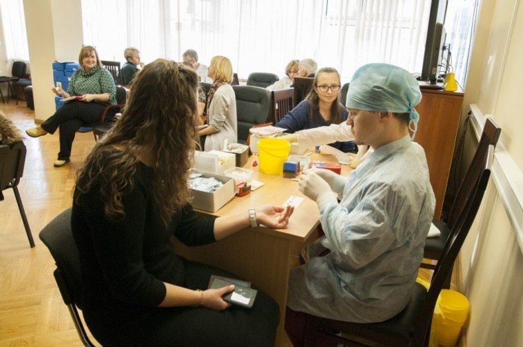 Более 70 сотрудников предприятия  «Мосводосток» приняли участие в донорской сдаче крови