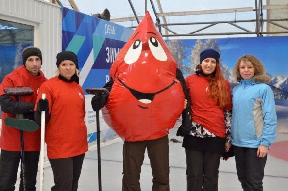 Красноярские доноры стали победителями в Турнире  «живых» брендов по керлингу