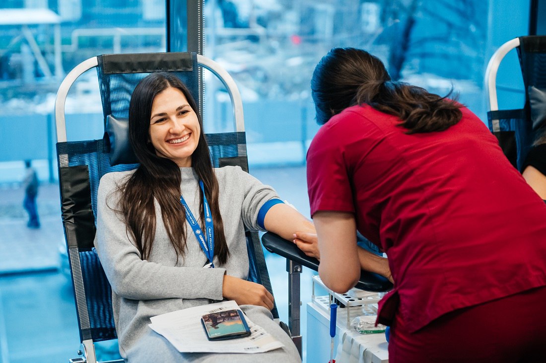 Сотрудники «Газпромбанка» стали донорами крови в 20 городах России