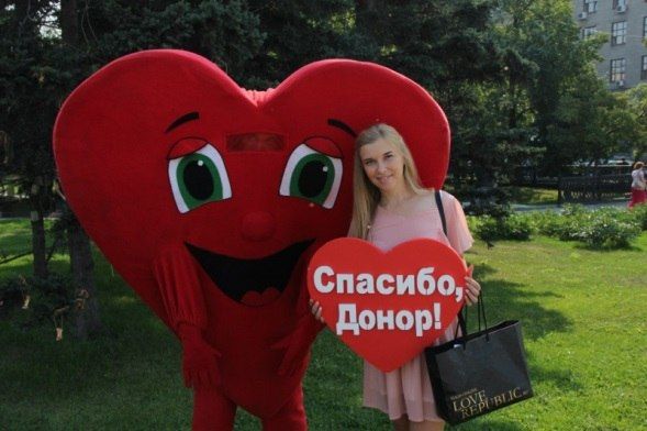 В Новосибирске прошла акция по сбору крови «Помог делом»