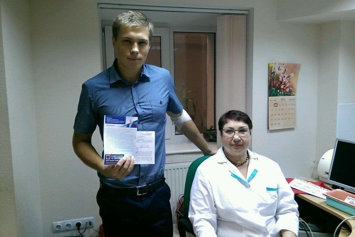 2 сентября в Калининграде прошёл День донора в энергокомпании «Янтарьэнерго»