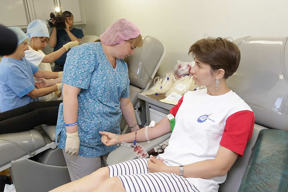 Псковские машиностроители присоединились к донорскому движению 