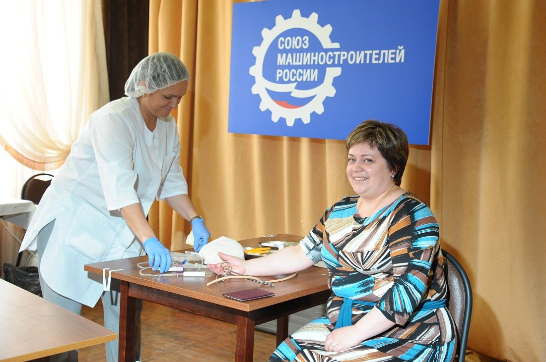 Донорский ажиотаж на Рязанском заводе 