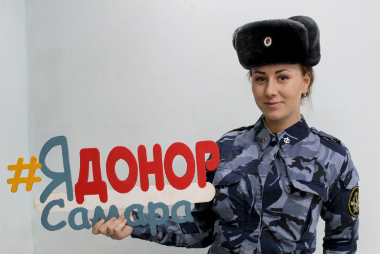 Более 100 самарских курсантов подарили свою кровь нуждающимся