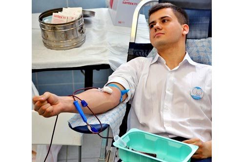 В Санкт-Петербурге  в 8-ой раз  прошел «Городской молодежный день донора» 