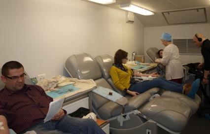 Акция «Сдай кровь — спаси жизнь!» пройдет на площади Терехина в городе Архангельске»