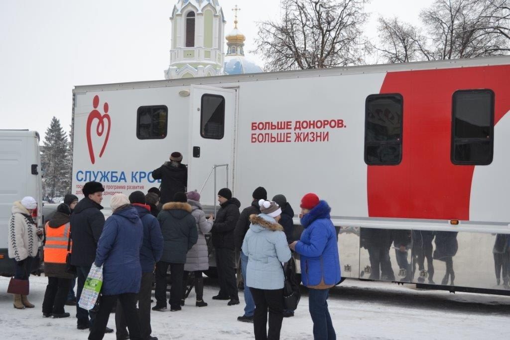 В Рассказово 80 человек приняли участие в выездной донорской акции