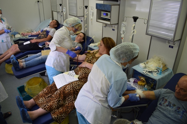 Тульские металлурги поделились своей кровью