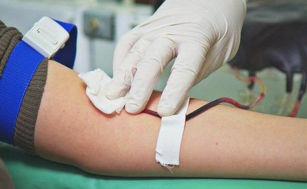 Сотрудники Тульского управления Росгвардии сдали более 20 литров крови