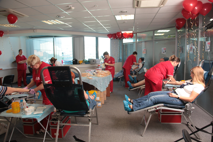 Юбилейный день донора