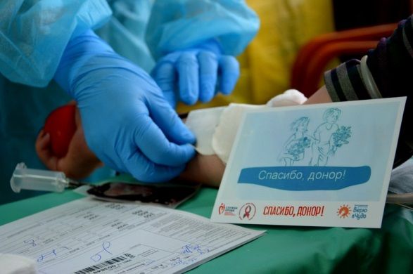 В администрации Калининграда прошёл выездной «День донора».