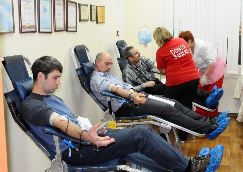 На Новосибирском заводе химконцентратов прошла донорская акция «Спасибо тебе, донор!»